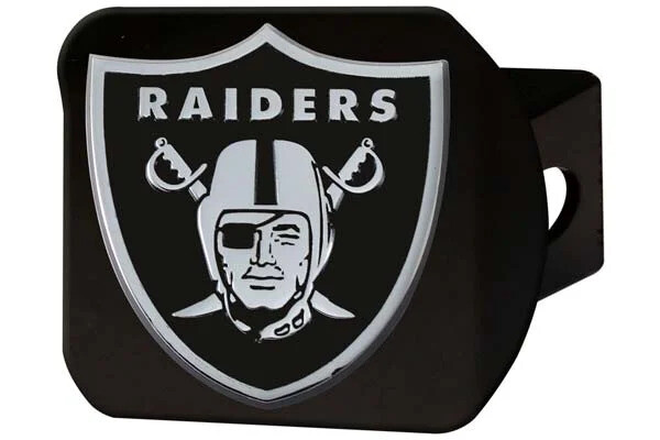 Las Vegas Raiders NFL Black Hitch Cover
