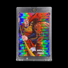 NIKOLA JOKIC RARE ANIME NATION HOLO 2026 Leaf Metal Shion Minabe Art Card SP