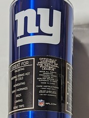 New York Giants Logo Travel Mug Tumbler Stainless Steel NEW 20 oz ULTRA