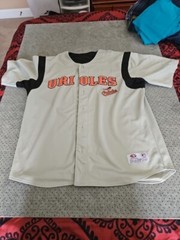 Vintage Baltimore Orioles Jersey Mens Extra Large True Fan Returns Accepted