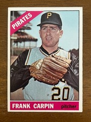 1966 topps baseball cards #71 to #140, complete your set