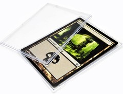 Trading Card Sleeves Hard Plastic Clear Case Holder 10 Baseball Cards Topload +