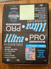 21 Ultra Pro Platinum Series Hologram 9-Pocket Pages Hobby Exclusive 1998