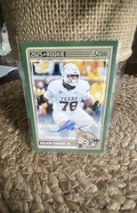 2025 Score – Rookies Kelvin Banks Jr. #23 Green Signatures (AU, RC)