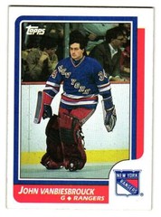 John Vanbiesbrouck RC 1986-87 Topps #9 SKU#13283
