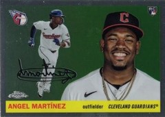 Angel Martínez 2025 Topps Chrome Platinum #359 Cleveland Guardians RC