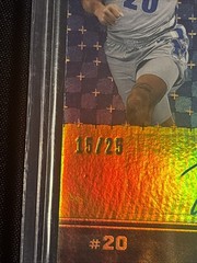 2022 Chronicles Illusions Josh Minott Rpa /25 2 Color Patch