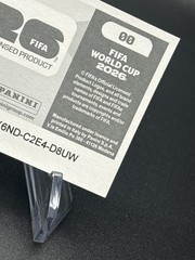 2026 Panini FIFA World Cup Stickers #00 Panini Logo Man Holographic Foil Sticker