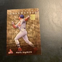 Mark McGwire Tn1 Topps noteworthy St. Louis cardinals￼