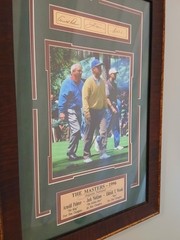 1996 Masters Commemorative Print – Arnold Palmer, Jack Nicklaus, and Tiger Woods