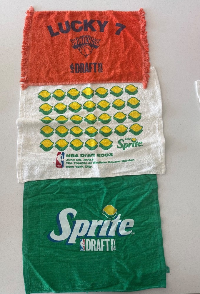 2002, 2003, 2004 NBA Draft Rally Towels – 3 Pack