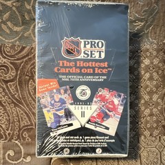 Pro Set 1991-92 Series II NHL Hockey Trading Card Box Sealed 75 Cards