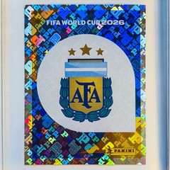 2026 Panini FIFA World Cup Argentina Emblem Holo Foil Sticker ARG 1 NM Messi