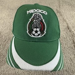 Mexico National Team Hat Cap Strapback Men O/S Green Soccer Futbol Y2K