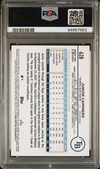 2024 Topps Series 2 JUNIOR CAMINERO – GOLD Foil #628 GEM MT PSA 10