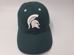 Michigan State University Spartans New Era Fitted 6 3/4 Hat Cap Wool Blend NCAA