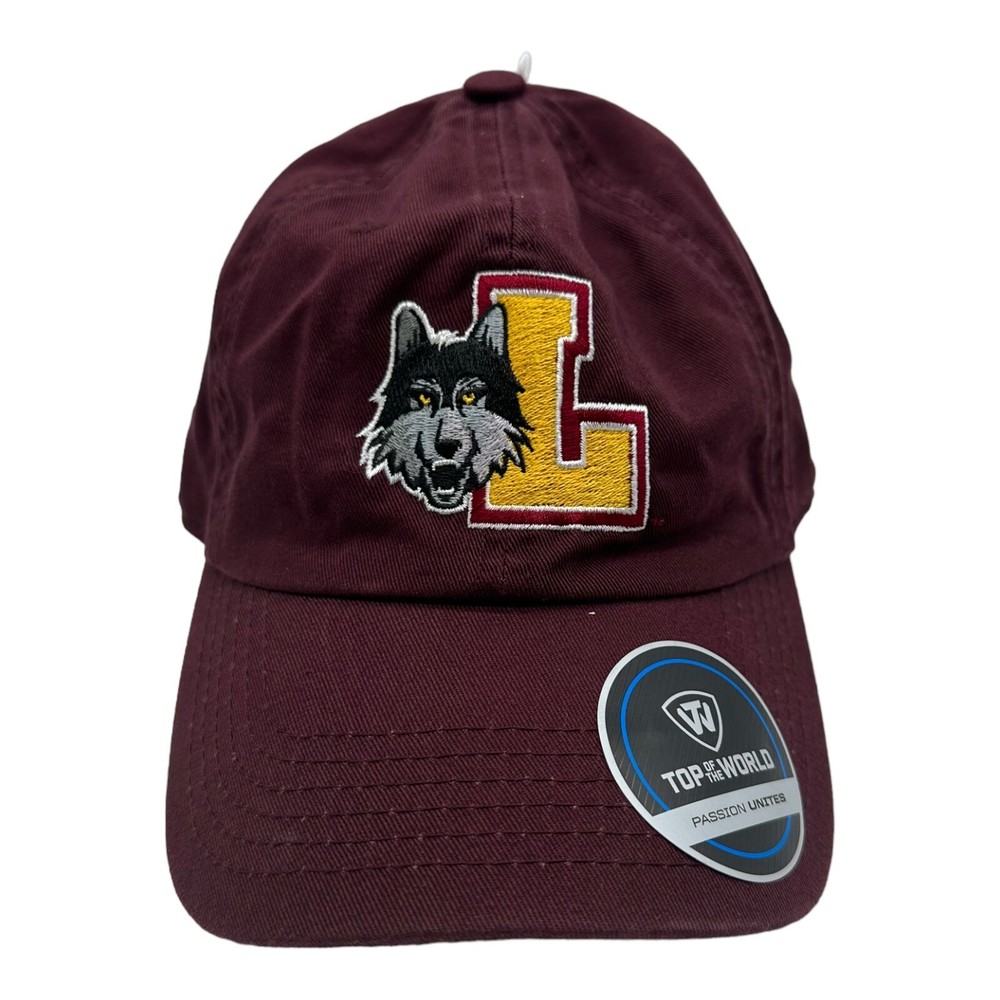 NWT Top of the World Loyola Chicago Ramblers Adjustable Strapback Hat Cap Maroon