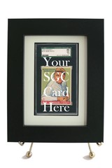 SGC Graded Sports Card Frame-White Design