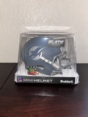 Miami Dolphins NFL Riddell Mini Helmet Slate Edition 3 5/8 New in Box Gray