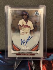 2014 Bowman – Prospect Autographs Chrome Maikel Franco #BCAP-MF (AU, RC)