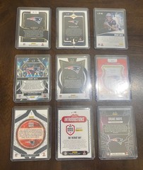 Drake Maye Lot of 9 – 7 Rookie Cards – 7 Inserts – Panini Prizm/Select/Phoenix