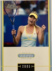 2005 ACE JAPAN MARIA SHARAPOVA RC #MS-37 ROOKIE RC SPECIAL EDITION