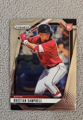 2025 Panini Prizm – Kristian Campbell, Kristian Campbell #1 Silver Prizm (RC)