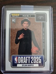 Dylan Harper 2025-26 Panini Instant #2 NBA Draft Night Rookie Card RC QTY