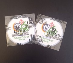 2 PATCHES LEXTRA FIFA WORLD CUP 2006 GERMANY – MUNDIAL ALEMANIA