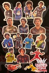 16pcs Ochoa Soccer Stickers Glossy Stickers