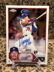 2023 Topps Chrome – Rookie Autographs Miguel Vargas RC White Sox All Star