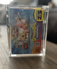 Acrylic Display Case Magnetic FITS 2025 Topps Chrome SPONGEBOB Blaster Box