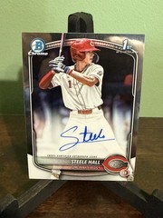 2025 Bowman Chrome 1st Draft Steele Hall Auto Reds