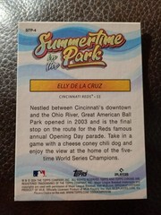 2024 Topps Chrome – Summertime in the Park Elly De La Cruz #SITP-4 (RC)