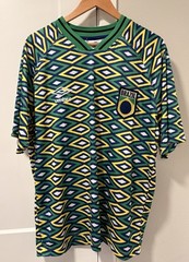 Umbro Brazil CBF World Cup Vintage Style Oversized Soccer Jersey Men’s M NWT