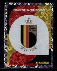 2026 Panini World Cup Sticker Collection Emblem #BEL-1 Belgium