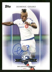2017 Topps MLS Dominic Oduro Auto Autographs SN,AU #8 Card #/459