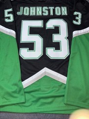 ALTERNATE Dallas Stars #53 Wyatt Johnston JERSEY NEW size 60 Stitched