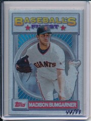 2015 Topps Baseball’s Finest Madison Bumgarner Metal 1993 Online Only Card /99