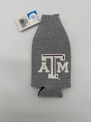 University of Texas A & M Bottle Zipper Coolie Koozie New …36