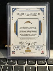 2025 Panini National Treasures Oronde Gadsden II RC logo Materials /25 ebay 1/1