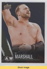 2021 AEW All Elite Wrestling Rainbow Foil QT Marshall #10 Rookie RC READ 6o2