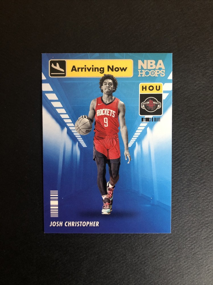 JOSH CHRISTOPHER ROOKIE PRO-RC 2021-22 NBA HOOPS Arriving Now Insert 🔥