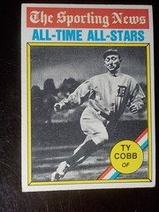 1976 Topps – The Sporting News AllTime All-Stars Ty Cobb #346