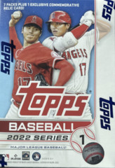 2022 Topps Series 1 Baseball Factory Sealed Blaster Box