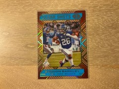 2020 Panini Illusions Football Saquon Barkley Clear Shots Light Blue 200/299 SP