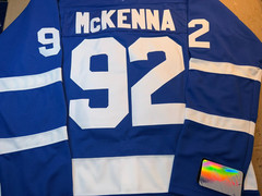 NEW Toronto Maple LEAFS #92 Gavin McKenna BLUE Jersey 46(Small) NEW