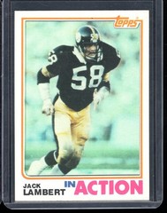1982 Topps #214 Jack Lambert In Action NM-MT , Free Shipping