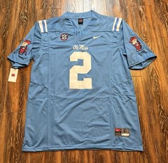Jaxson Dart Ole Miss Rebels RARE Mens Jersey Adult Large Brand New