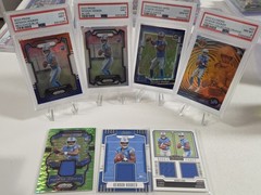 2023 Hendon Hooker Rookie Lot Detroit Lions 4 Slabs 3 Patch Cards